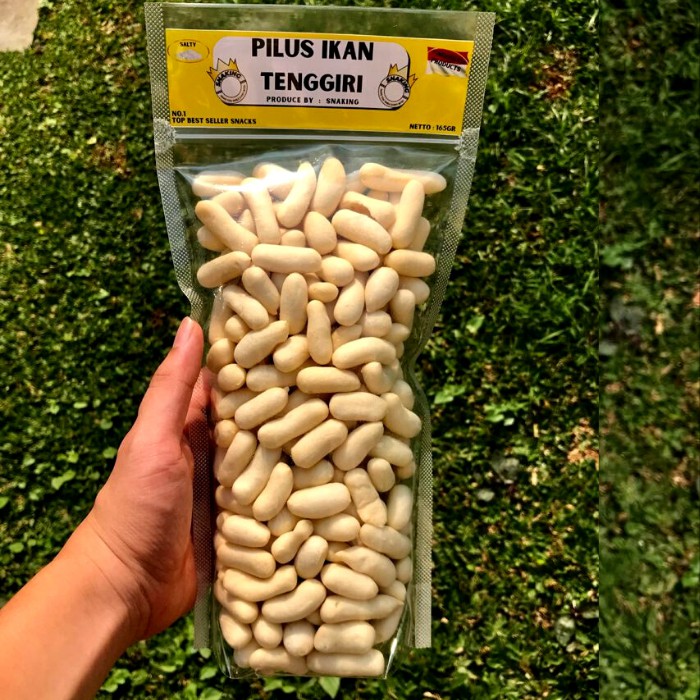 

PILUS IKAN TENGGIRI ALA SNAKING Netto 165gr
