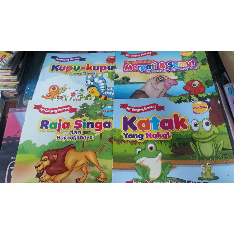 Jual BUKU ANAK 2 BAHASA BILINGUAL 20 SERI@5000(20 SERI 75000) | Shopee ...