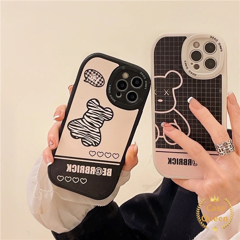 Soft Case Motif Kartun Beruang NFC Untuk Xiaomi Redmi Note 9s 11 10s10 8 11s 9 9pro 11 10pro Max 10A 9C 9A 9 10 9 10 9T POCO M3 X3 Pro