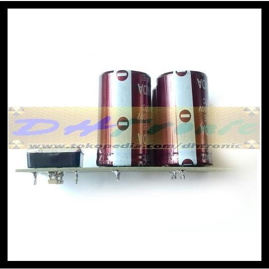 Paket 4C Elco 10.000/50 + Dioda Bridge 35A + Pcb 10.000Uf/50V 10000/50 Kode 712