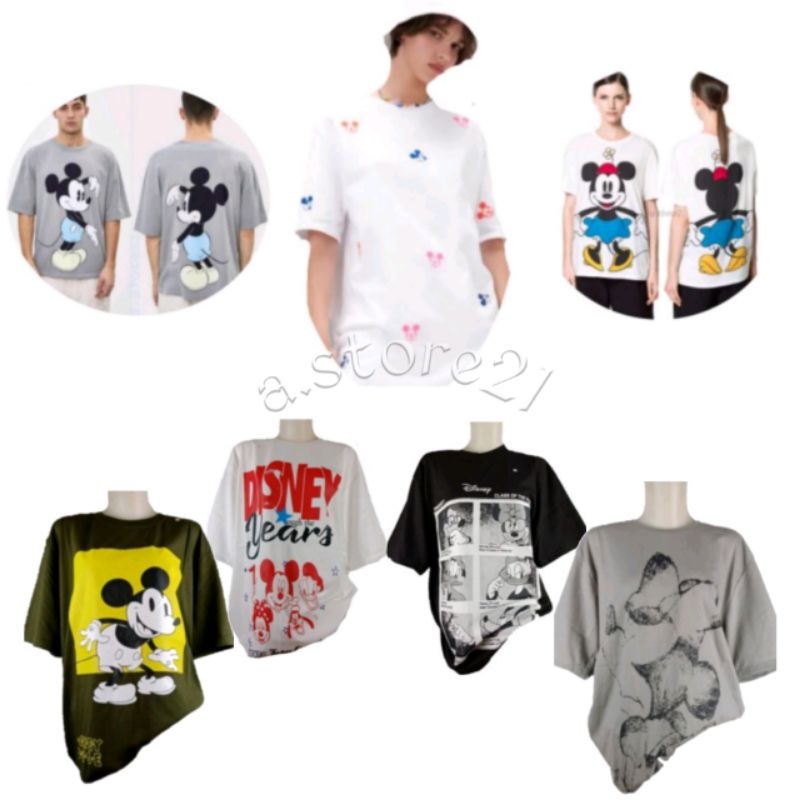KAOS DISNEY WANITA ZaR a / BAJU WANITA DISNEY / T-SHIRT MURAH / ATASAN WANITA BRANDED