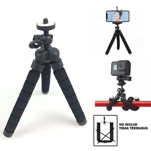 Mini Tripod Stand Selfie Portable Octopus for Action Camera Smartphone