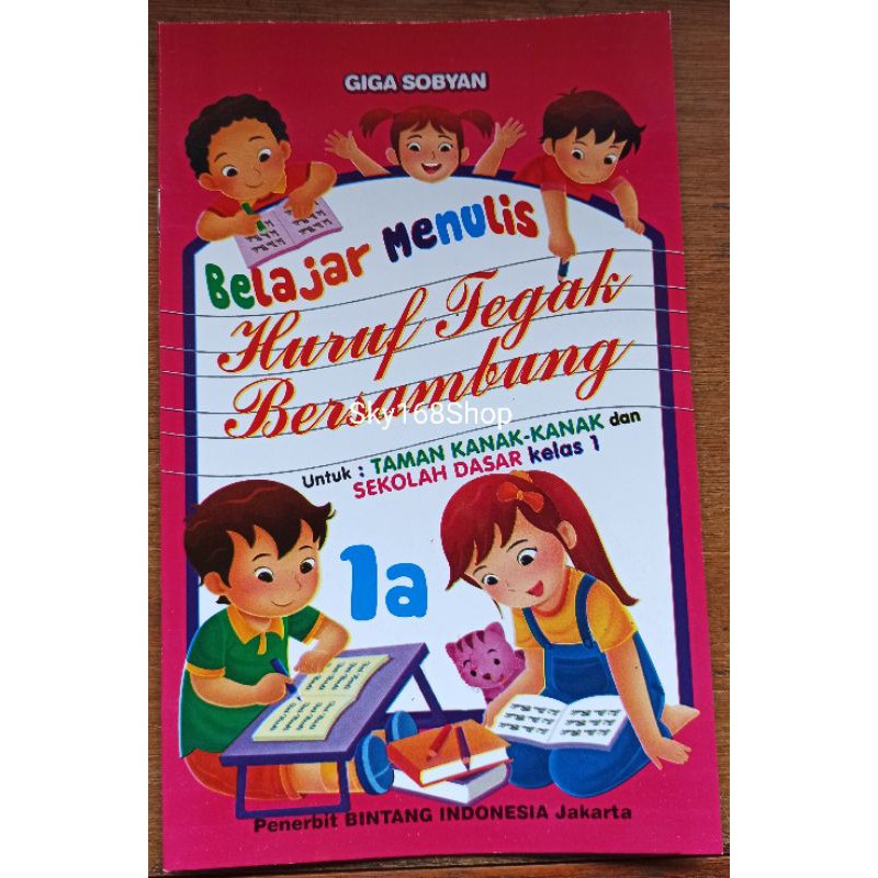 Jual Buku Anak Belajar Menulis Huruf Tegak Bersambung Jilid 1a Untuk TK ...