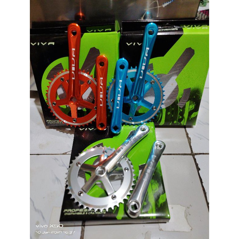 crank fixie bcd 130