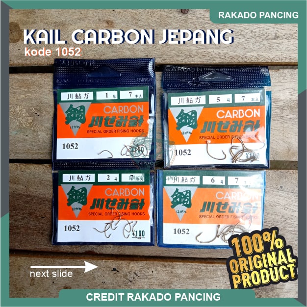 KAIL CARBON JEPANG KODE 1052 ORIGINAL