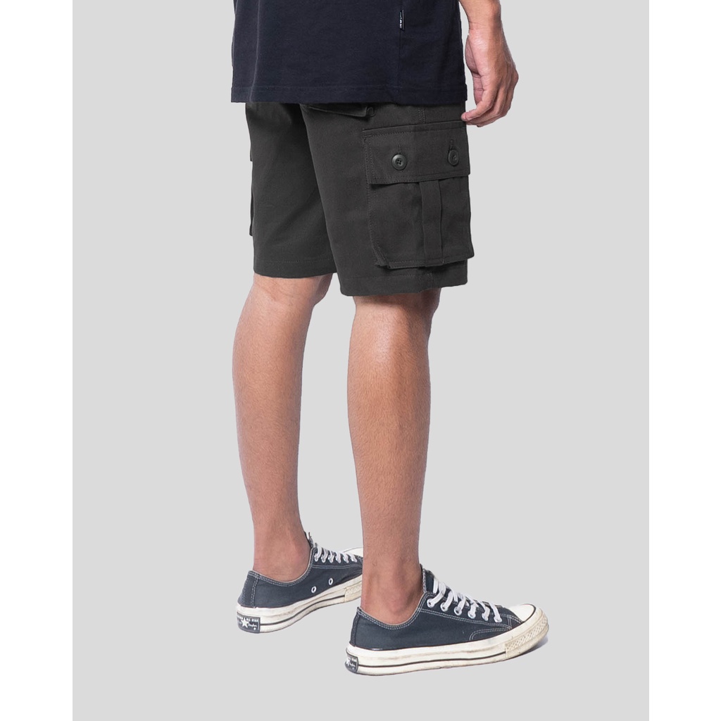 Relax Short Cargo Pants - Dark Grey