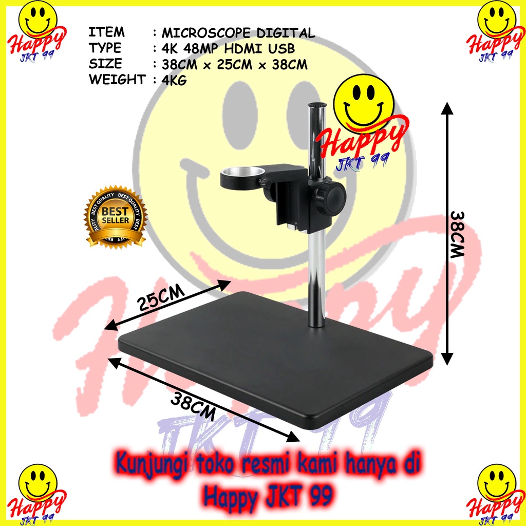 MICROSCOPE DIGITAL CAMERA FULL SET 4K 48MP INDUSTRIAL HDMI USB ORI