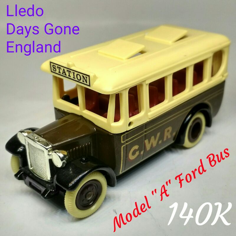 Diecast Classic Vintage Lledo Model A Ford Bus CWR