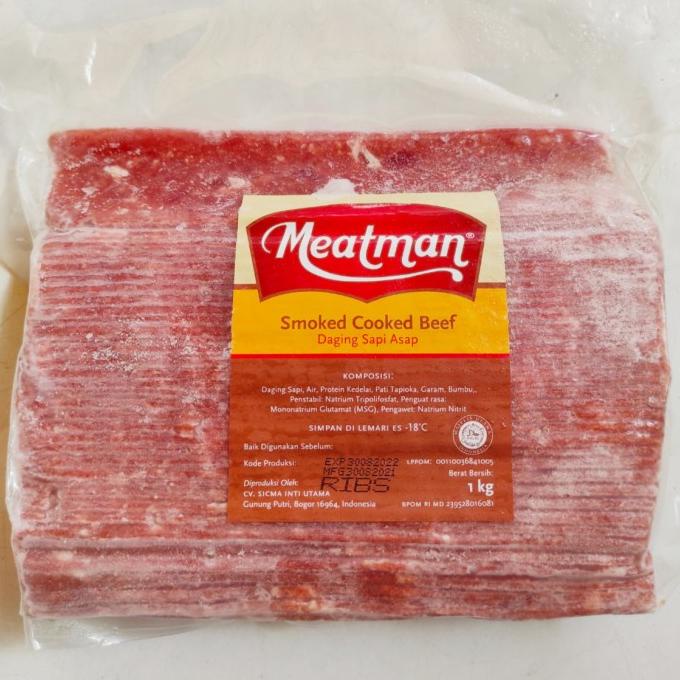 

Smoked Cooked Beef Meatman 1Kg Daging Sapi Asap D6Mmf4Cr4J