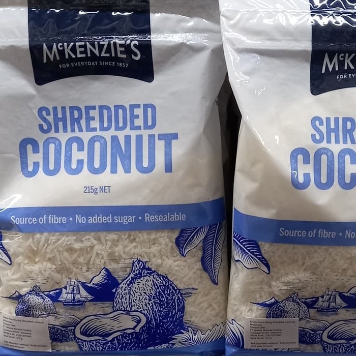 

M'KENZIE'S SHREDDED COCONUT 215GR