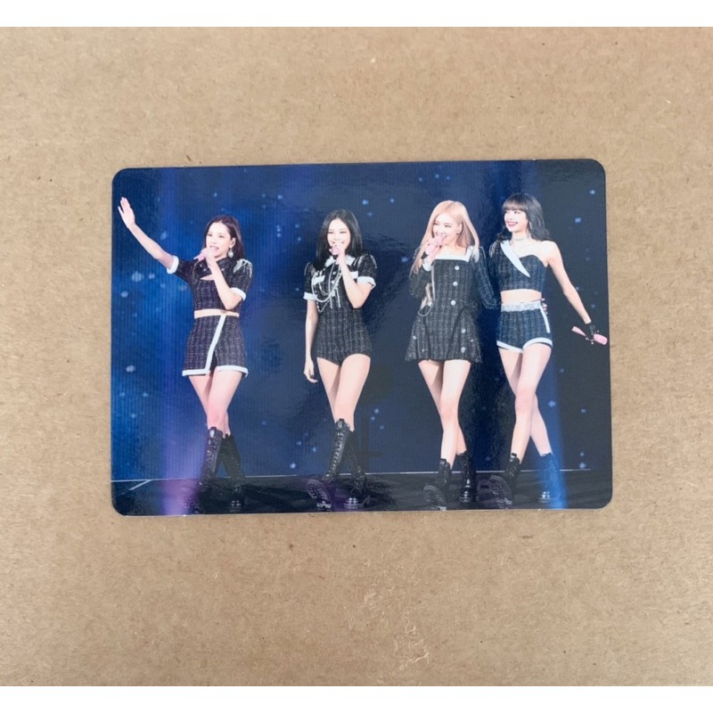 BLACKPINK - Tokyo Dome photocard / pc / jennie / jisoo / rosé / lisa