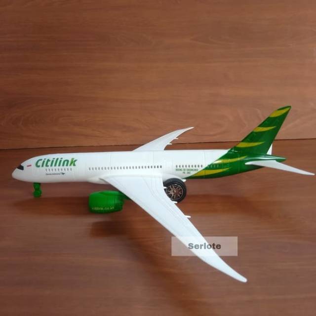 Mainan Anak Pesawat Citilink Bagus Murah Meriah