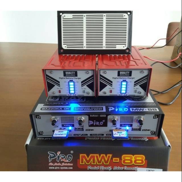 Charger aki walet piro otomatis 5A/jam