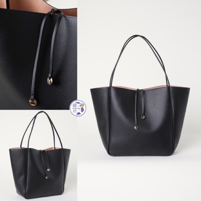 H&M Tote Bag Black