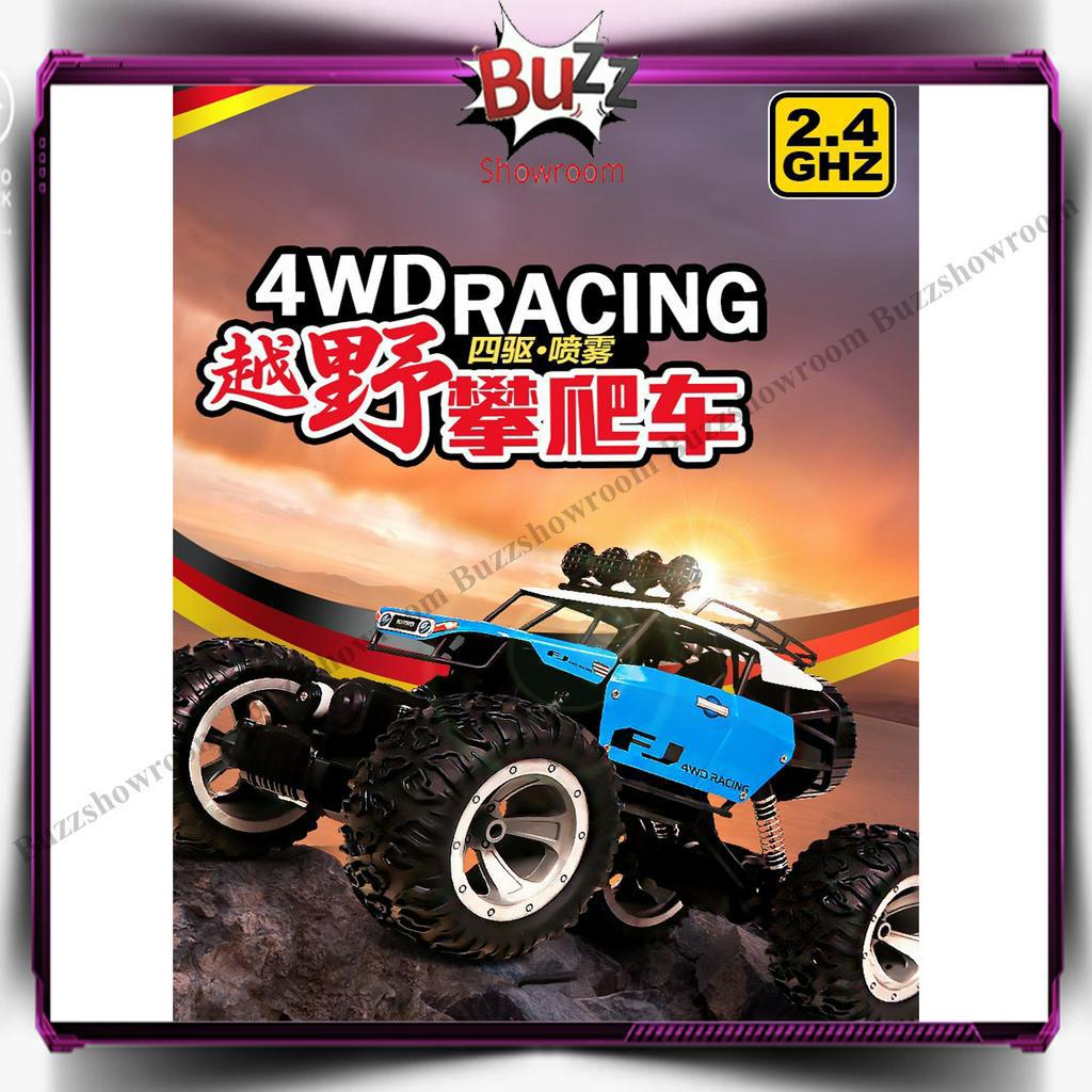 RC Mobil Rock Crawler 4WD Mainan Remote Kontrol Mobil Jeep Off Road