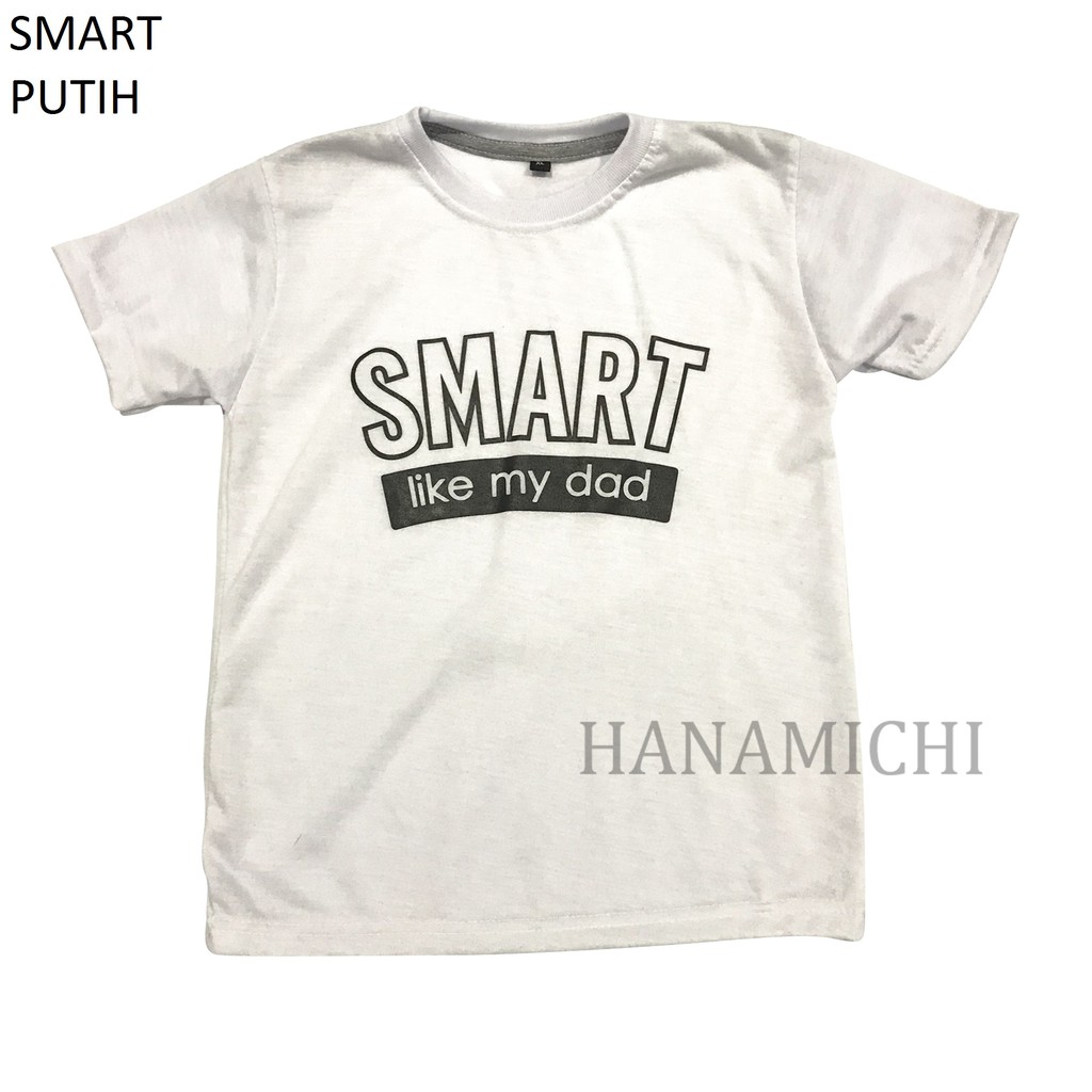 Hanamichi SMART Kaos Anak Lengan Pendek