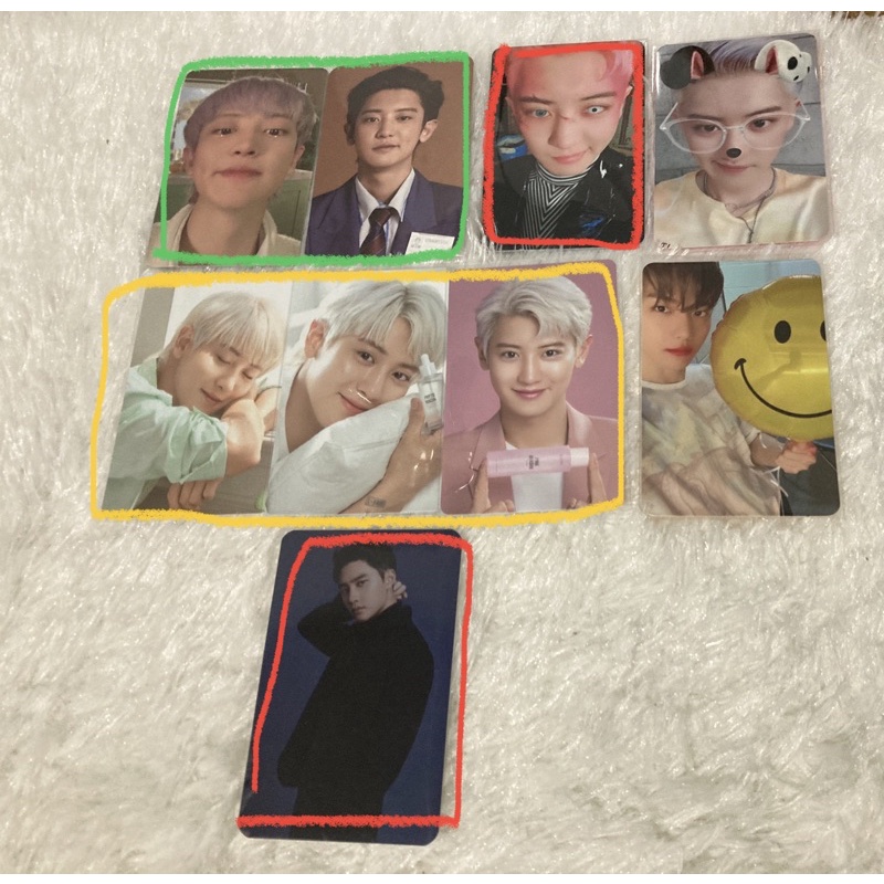 pc photocard chanyeol nacific 1bv billion views konsep pp sg 21