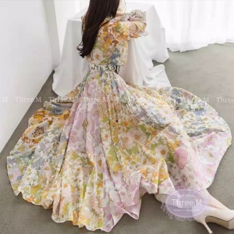 MDLV ~ 4000 NAOMI MAXI DRESS KOREA DRESS MAXI GAMIS IMPORT DRESS PREMIUM DRESS WANITA FASHION IMPORT