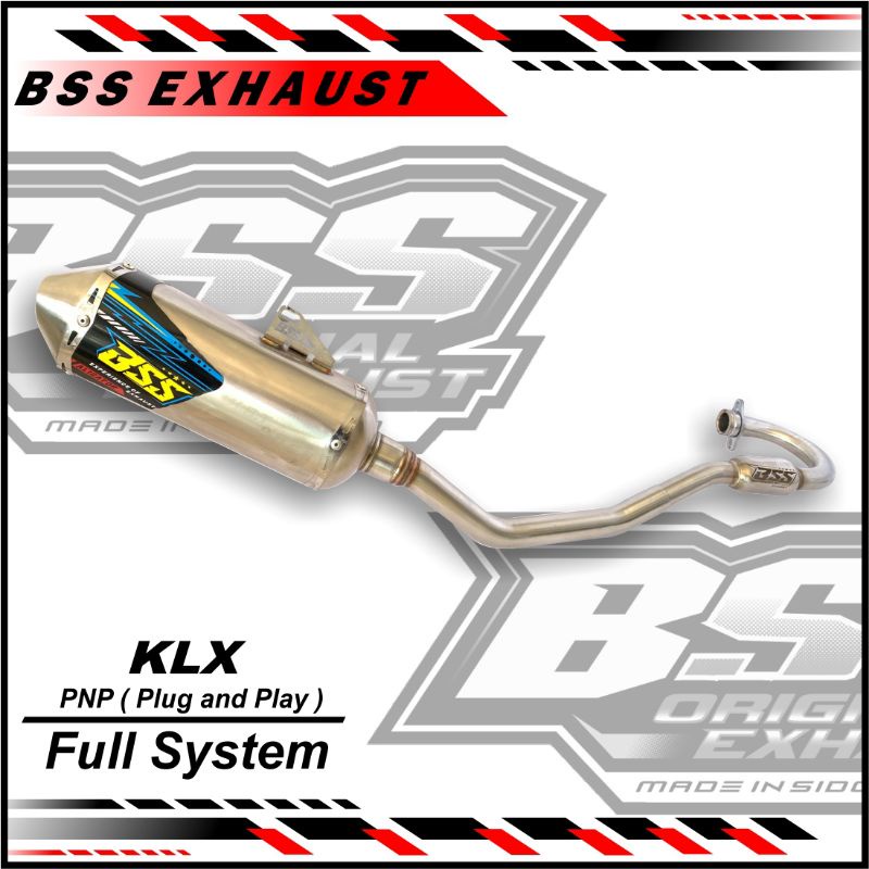 Knalpot BSS KLX Aligator Original BSS