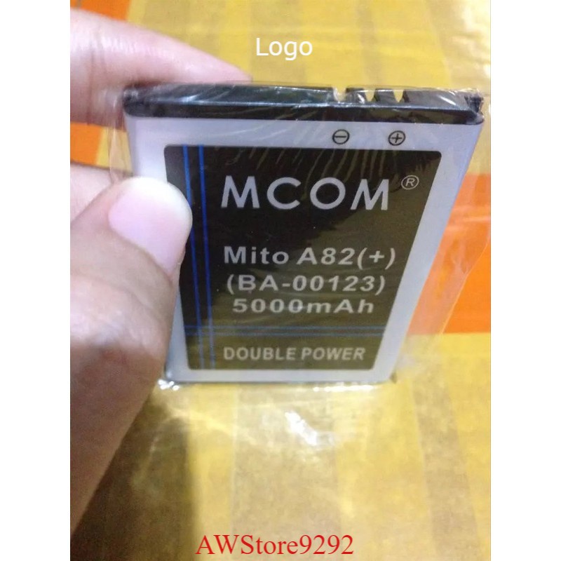 Mcom Battery Batre Baterai Double Power Mcom Mito A82+ A82 Plus BA00126 BA-00126 - Panjang