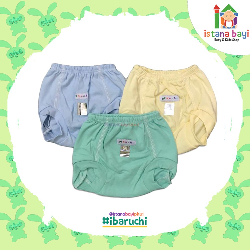 Aruchi Celana Pop - Warna Newborn/Celana pop anak/celana bayi murah