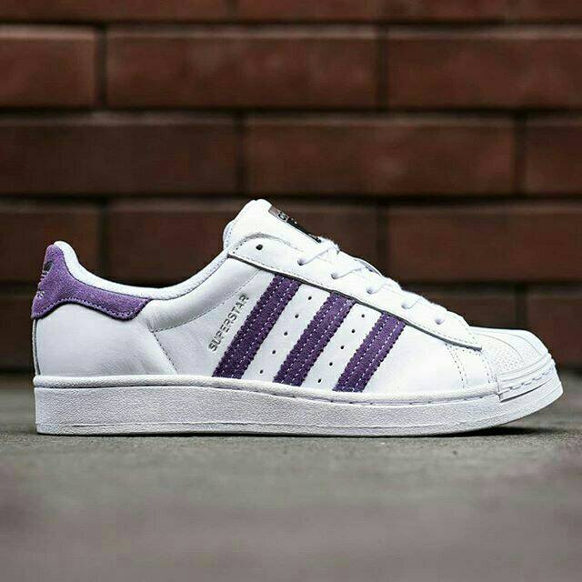 Sepatu Adidas Superstar FP Ftwr White/Purple
Original Made In Indonesia BNWB