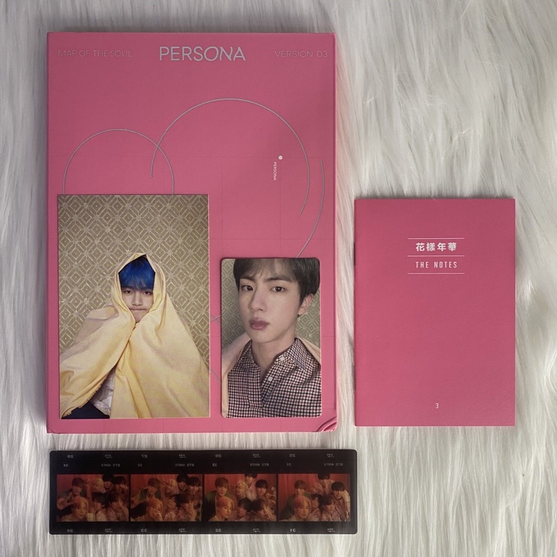[READY STOCK] BTS Album Persona 3 Fullset Unsealed PC Seokjin / Jin, Postcard Taehyung / V