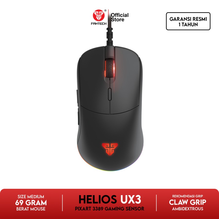 MOUSE FANTECH GAMING UX3