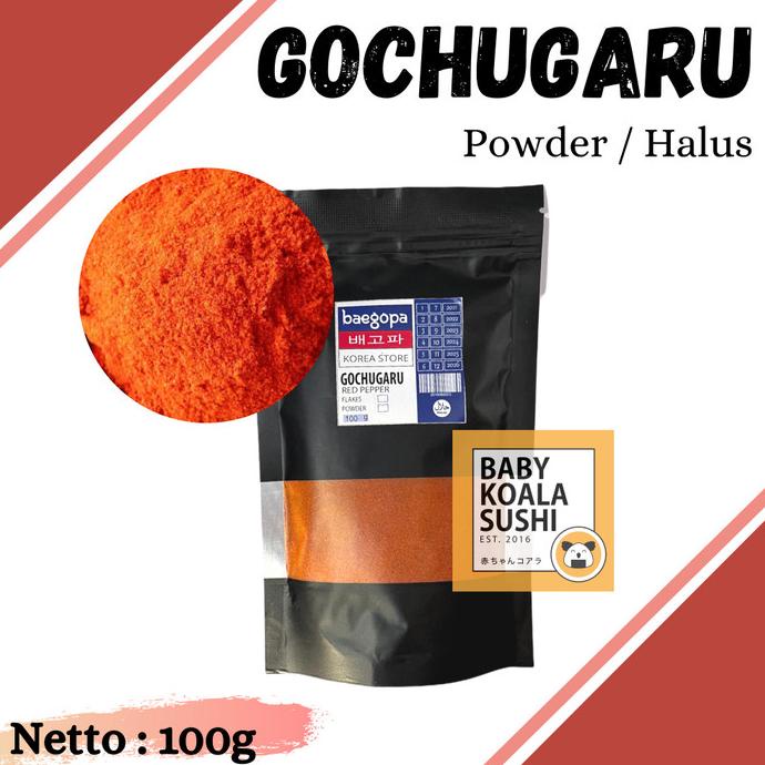 

GOCHUGARU POWDER 100g | Go Chugaru for Kimchi Kimchee Kimci Bubuk Cabe