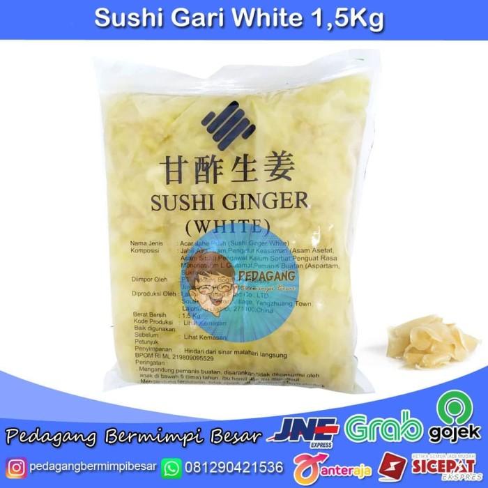

Sushi Gari White 1,5Kg | Acar Jahe | Gari Best Seller