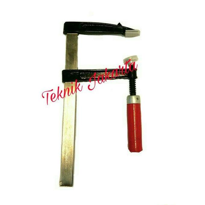 Clamp F 1200 Mm X 120 Mm Catok Kayu Catok F