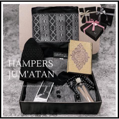 

Hampers Jumatan Cowok Sarung Sajadah Koko Gift Hampers Lebaran