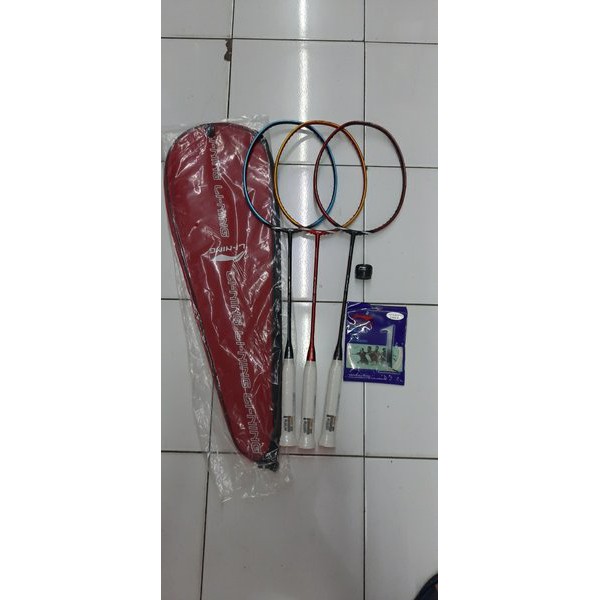 RAKET BADMINTON LINING G-FORCE SUPER LITE - G FORCE 360 II - 380 II - 390 II SUPER LITE - BONUS