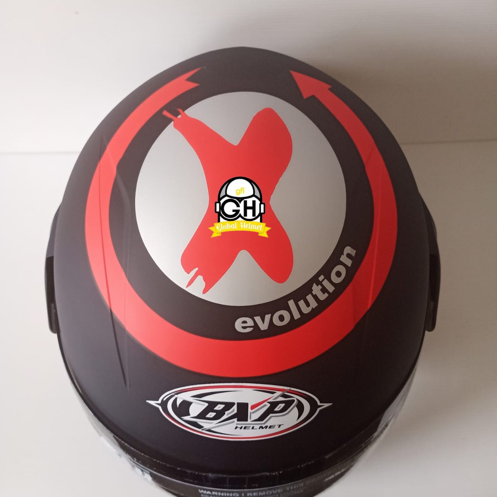 HELM EVOLUTION OUTSIDE BLACK DOFF HALF FACE MODEL GM EVO