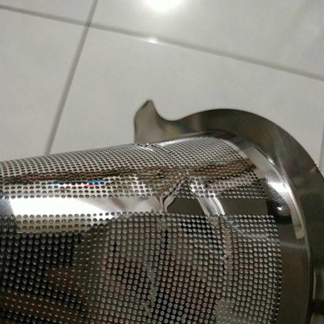 Toso Kona Dripper Stainless 02 V60-ts02 Cone Double Mesh Saringan Kopi