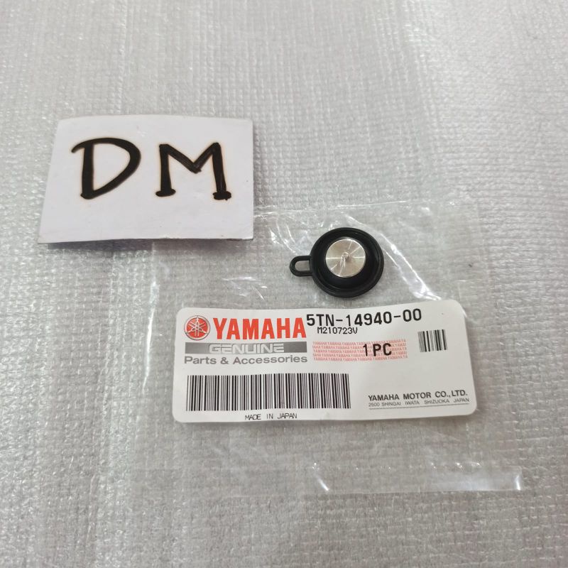 diaphragma diafragma karet membran karburator Jupiter Z Vega ZR 5TN-14940-00 asli original Yamaha YG
