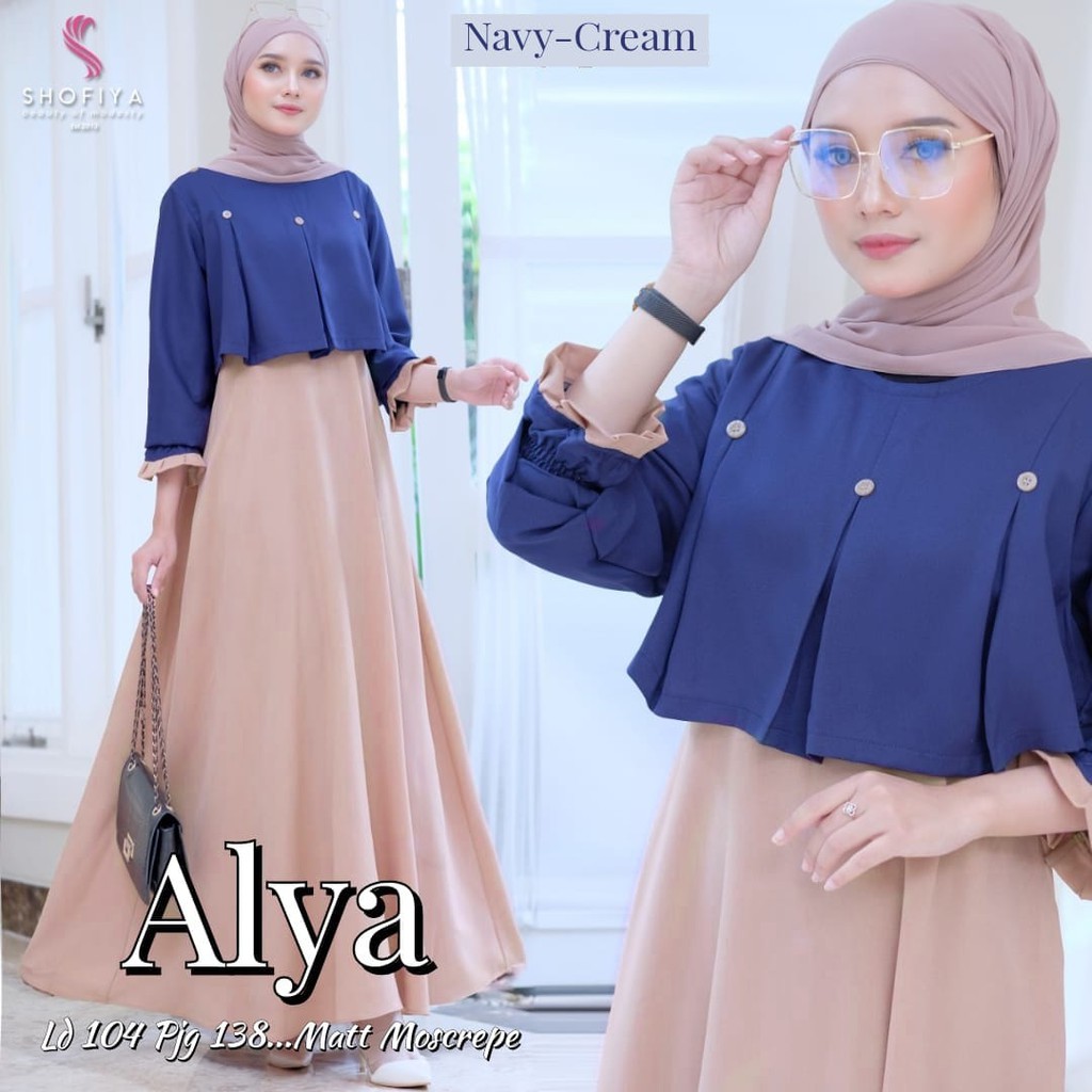 GAMIS MUSLIMAH | ALYA DRESS