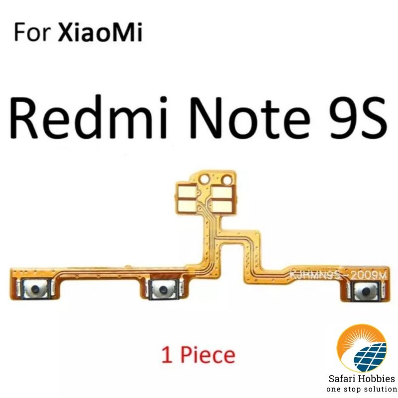 Fleksibel On Off Volume Xiaomi Redmi Note 9 Pro / Note 9 Pro Max / Note 9S