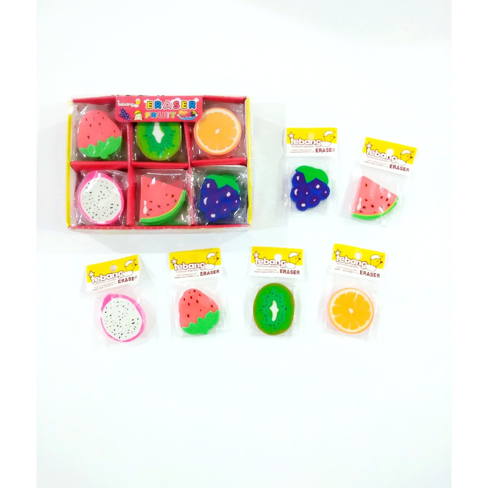 

Penghapus Motif Buah /Eraser H-334