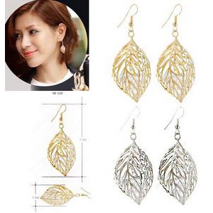 Anting Korea Import Daun 3D