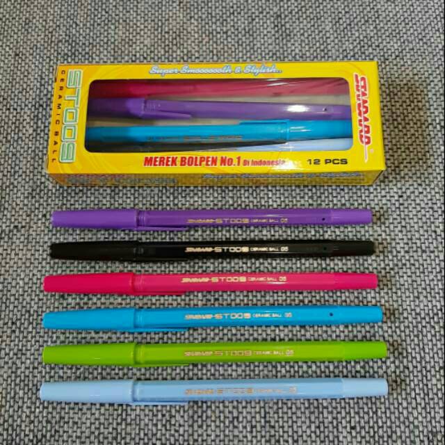 

Pulpen STANDARD ST-009 isi 12 pcs