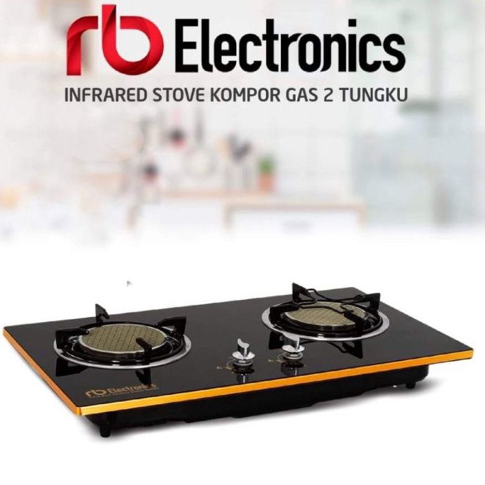 RB infrared Kompor Gas 2 tungku
