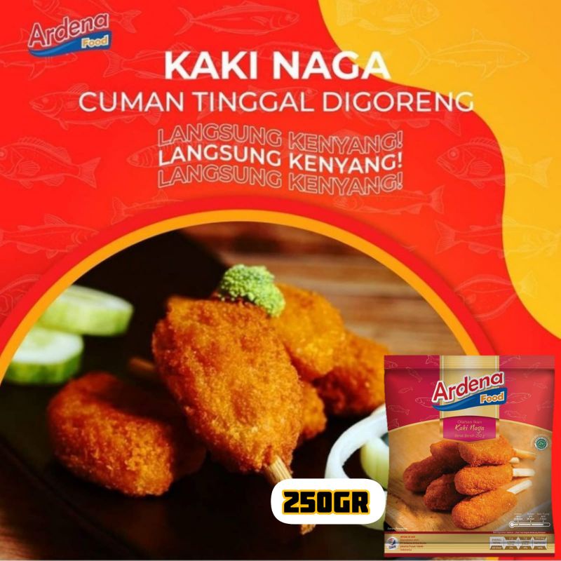 

Ardena Chicken Nugget Olahan Ikan Kaki Naga 250Gr Termurah