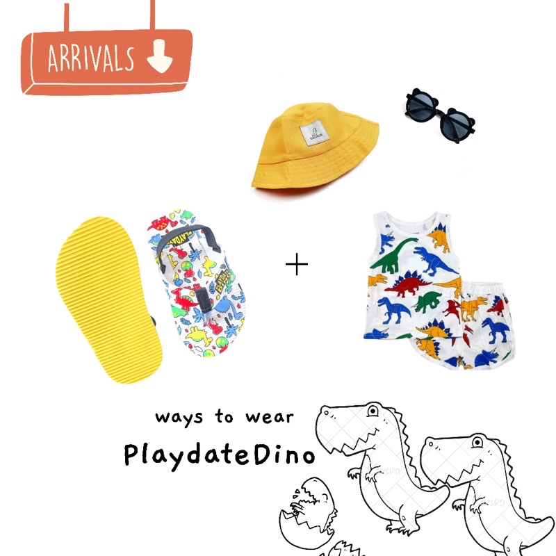 Sepatu Sandal Anak Laki Laki Cowok Perempuan Bayi Balita Kids 1 - 2 Tahun Antislip Dinosaurus / Sepatu Sendal Anak Bayi Laki Laki Perempuan 1 2 Tahun Sandal Bayi Laki Laki Perempuan 1 Tahun Belajar Berjalan Antislip