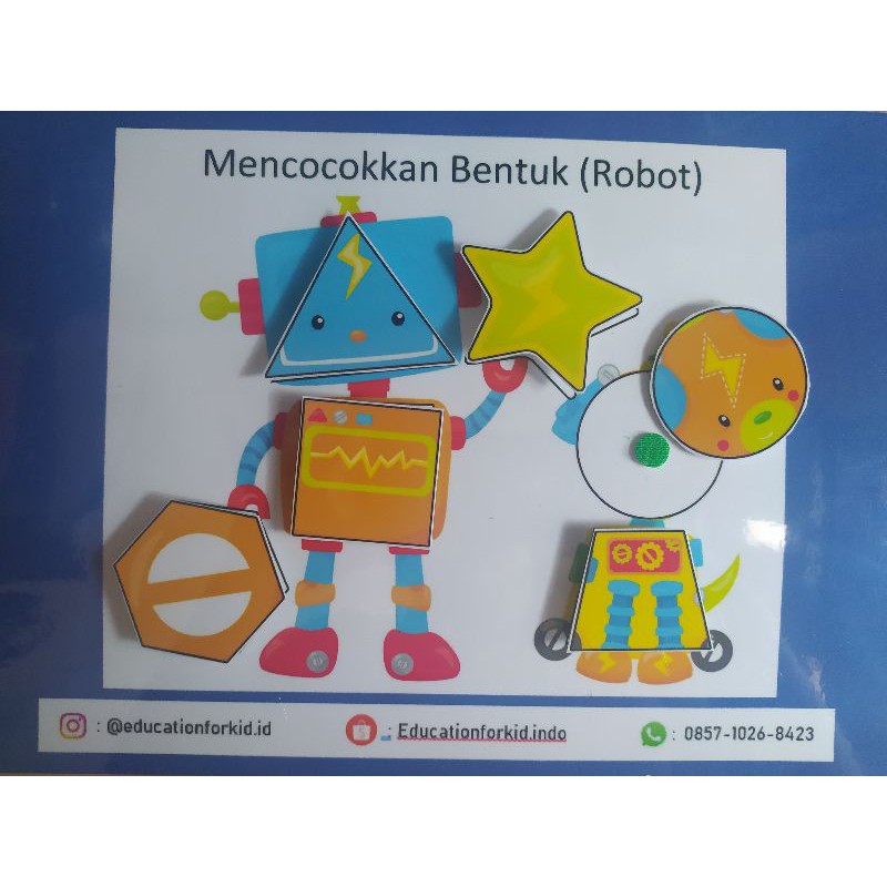 

BUSY PAGE MENCOCOKKAN BENTUK