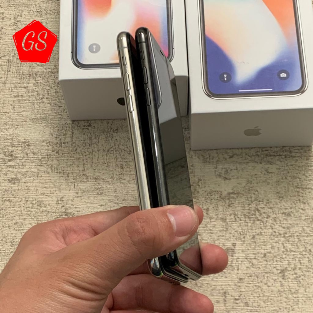 IPHONE X 256GB / 64GB SECOND ORIGINAL 100% MULUS / FULLSET