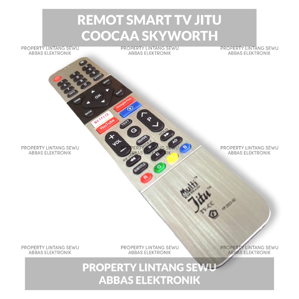 REMOT LCD TV SMART TV ANDROID COOCA SKYWORTH SILVER COCAA