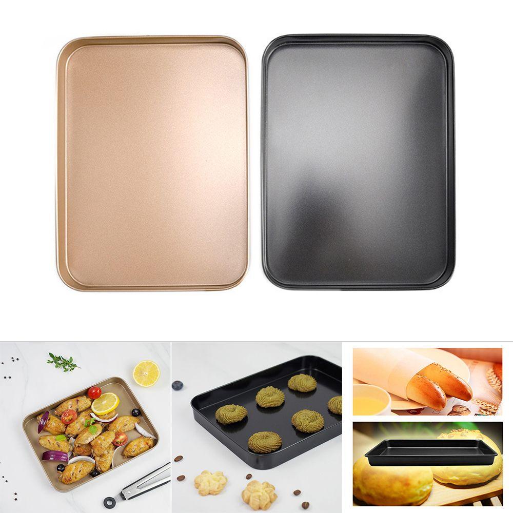 Solighter 10 Inch Baking Bread Pan Persegi Panjang DIY Bakeware Cheesecake Kue Cetakan Dapur Gadget Roti Bakar Cetakan