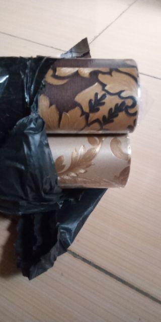 Wallpaper Dinding Vinyl Bertekstur  Timbul Dan Premium