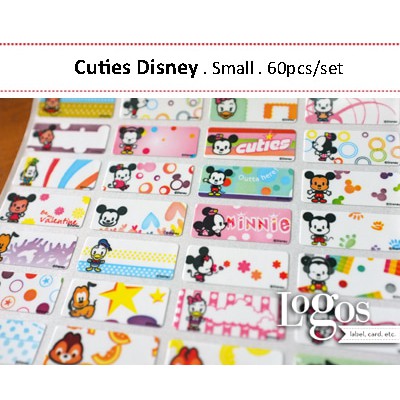 

TERLARIS!! Cuties Disney. Baby Mickey Minnie Pooh. Label nama waterproof sticker UNIK